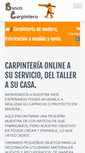 Mobile Screenshot of buscocarpintero.com
